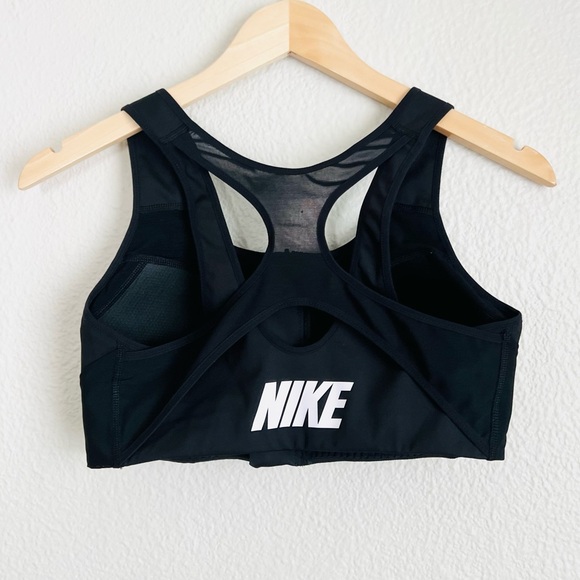NIKE Dri-FIT Shape Bra Women Medium Black - Picture 4 of 9